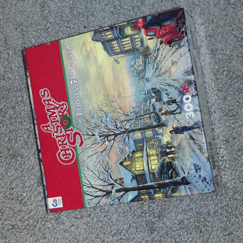 A Christmas Story 300 piece puzzle by Thomas Kinade